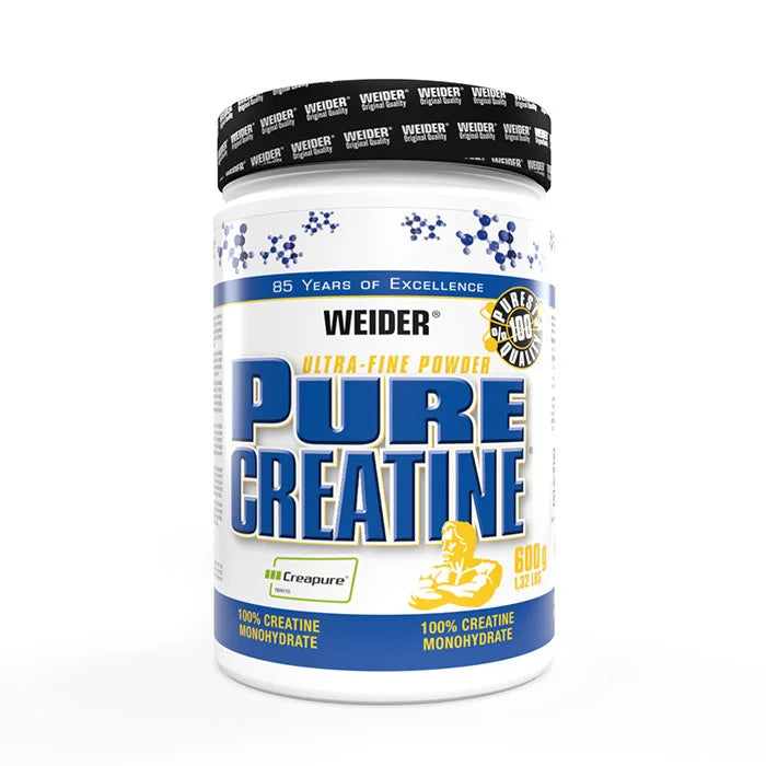 Pure Creatine Powder, Weider, pudra, 600g, Creatina monohidrata Creapure